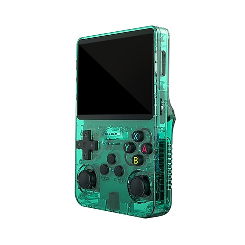 R36s Handheld-Spielkonsole 3,5-Zoll-IPS-Bildschirm Retro-Spielkonsole Linux-Systembildschirm Tragbarer Taschen-Videoplayer Reiseutensilien 64 GB und 128 GB extra großer Speicher Image