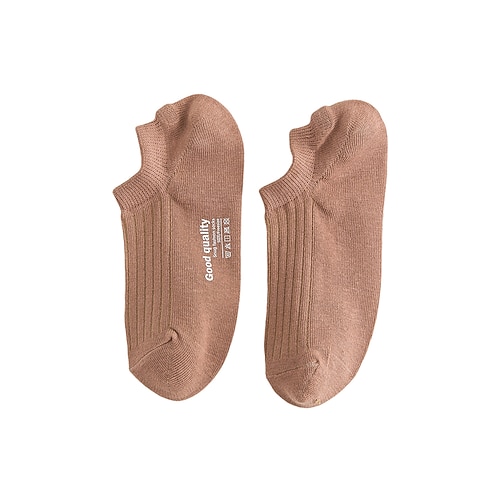 Herren 1 Paar Socken No-Show und Liner-Socken Schwarz Weiß Farbe Einfach Schule Formell Outdoor Mittel Sommer Frühling Herbst Täglich Lässig Image