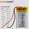 Sostituzione della batteria ai polimeri di litio a 3 fili 602035 3.7V 450mAh per MP3 DVR GPS Wireless Home Monitor 3g fotocamera Baby Monitor