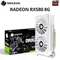 MOUGOL AMD Radeon RX580 Scheda grafica da 8 GB Memoria GDDR5 2048SP 256 bit PCI-E3.0x16 GPU DP DVI per scheda video da gioco per computer