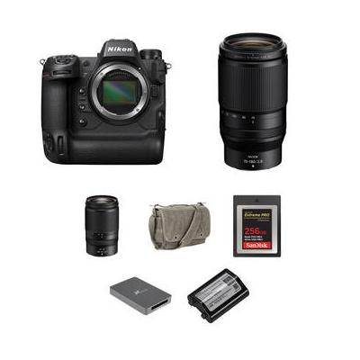 Nikon Z9 Mirrorless Camera with 28-75mm f/2.8 and 70-180mm f/2.8 Lenses and Essen 1669
