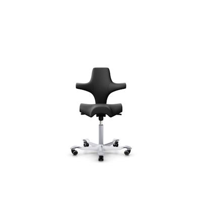 HAG . Capisco Mod 8106 , Black Paloma Soft (Anilinleder) Image