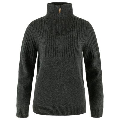 Fjällräven - Women's Övik Half Zip Knit - Wollpullover Gr M schwarz Image