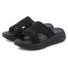 Pantolette VIVANCE, Damen, Gr. 40, schwarz, Obermaterial: 100% Textilmaterial. Futter: 100% Textilmaterial. Decksohle: 100% Synthetik. Laufsohle: 100% Synthetik, unifarben, casual, Schuhe, Mules, Sandale, offener Schuh mit modischer Chunky-Sohle VEGAN