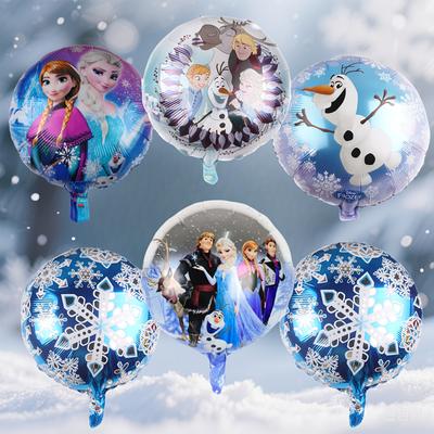TEMU 6pcs & Anna Party Balloons - Aluminum Foil Set With , Anna, , & More - Day, Summer Parties, Outdoor Camping & Car Decorations, Party Decoration Image