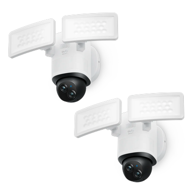 Floodlight Camera E340 (2-Pack) White