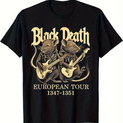 TEMU Europe Tour, Medieval History Gothic Men's T-shirt Image