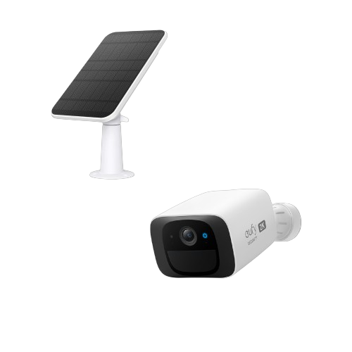 eufy Security SoloCam C210 with Solar Panel White