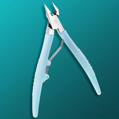 TEMU Professional Manicure & Pedicure Set - Stainless Steel Cuticle Nippers, Dead Skin Remover, And Eagle Beak Pliers Nail Care Image