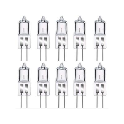 G4 LED-Lampe, G4 Halogenlampen 35 w 12 v, Warmweiß 2800 k, dimmbare klare Kapsel, 10 Stück Image