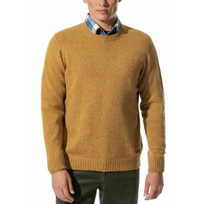 Walbusch Herren Lammwoll-Pullover Nahtlos Gelb Image