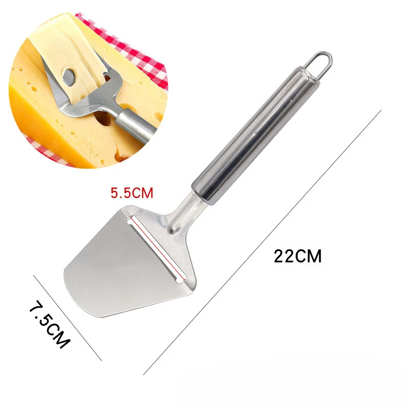 Edelstahl Käse Schaber Handheld Käse Butter Slicer Küche Backen Schinken Slicer Haushalt Käse Butter Slicer Grinder Image