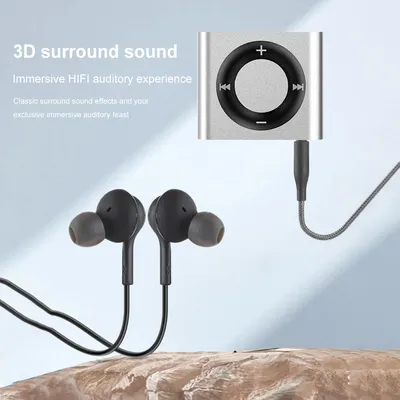 Mini Clip-on Audio Player with Built-in Speaker and Headphone Support Rechargeable 180mAh with TF