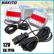 1 Set 12V Impermeabile Traino Posteriore Fanale posteriore 14 LED Rimorchio 10m Cavo EN 7 Pin 10m Lampada Freno Arresto Numero di Licenza Riflettore targa