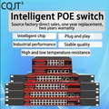 Switch POE serie Gigabit Ethernet 4/6/8/16/24 porte, POE attivo per telecamere IP, switch AP wireless, Gigabit IEEE 802.3 AF/AT