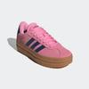 Sneaker ADIDAS SPORTSWEAR, Gr. 40, bliss pink, dunkelblau, gold metallic, Leder, Synthetik, sportlich, Schuhe, Design auf den Spuren des adidas Gazelle Bold