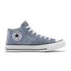 Sneaker CONVERSE "CHUCK TAYLOR ALL STAR MALDEN STREET CANVAS & SUEDE", Gr. 42, wet stone, weiß, schwarz, Textil, Leder, sportlich, Schuhe