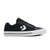 Sneaker CONVERSE "SPORT CASUAL", Gr. 46, schwarz-weiß (schwarz, schwarz, weiß), Textil, sportlich, Schuhe
