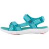 Outdoorsandale MCKINLEY "Sportovado W", Gr. 42, blau aqua, weiß, Synthetik, sportlich, Schuhe