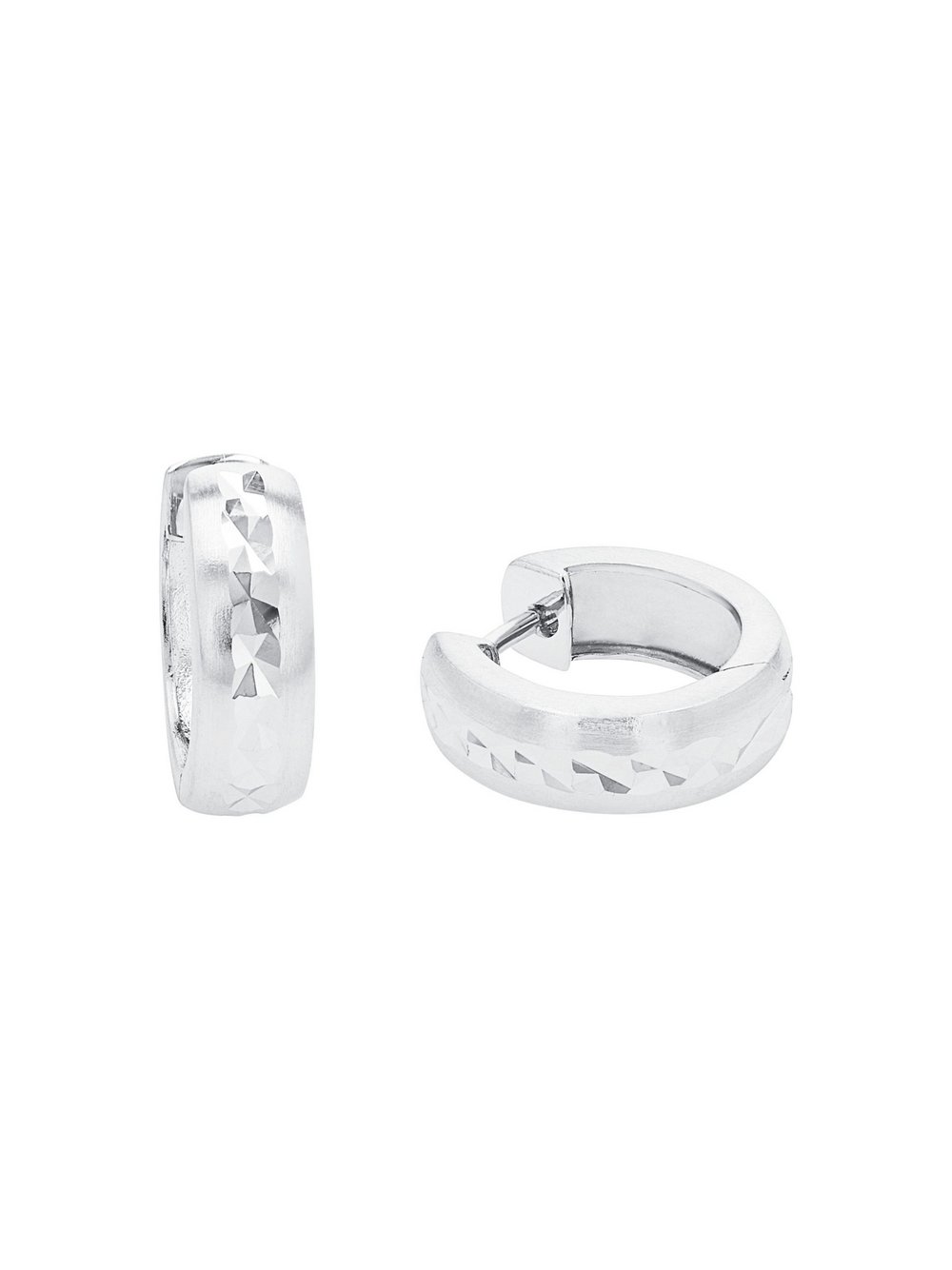 amor Creolen Damen silber, ONE SIZE Image