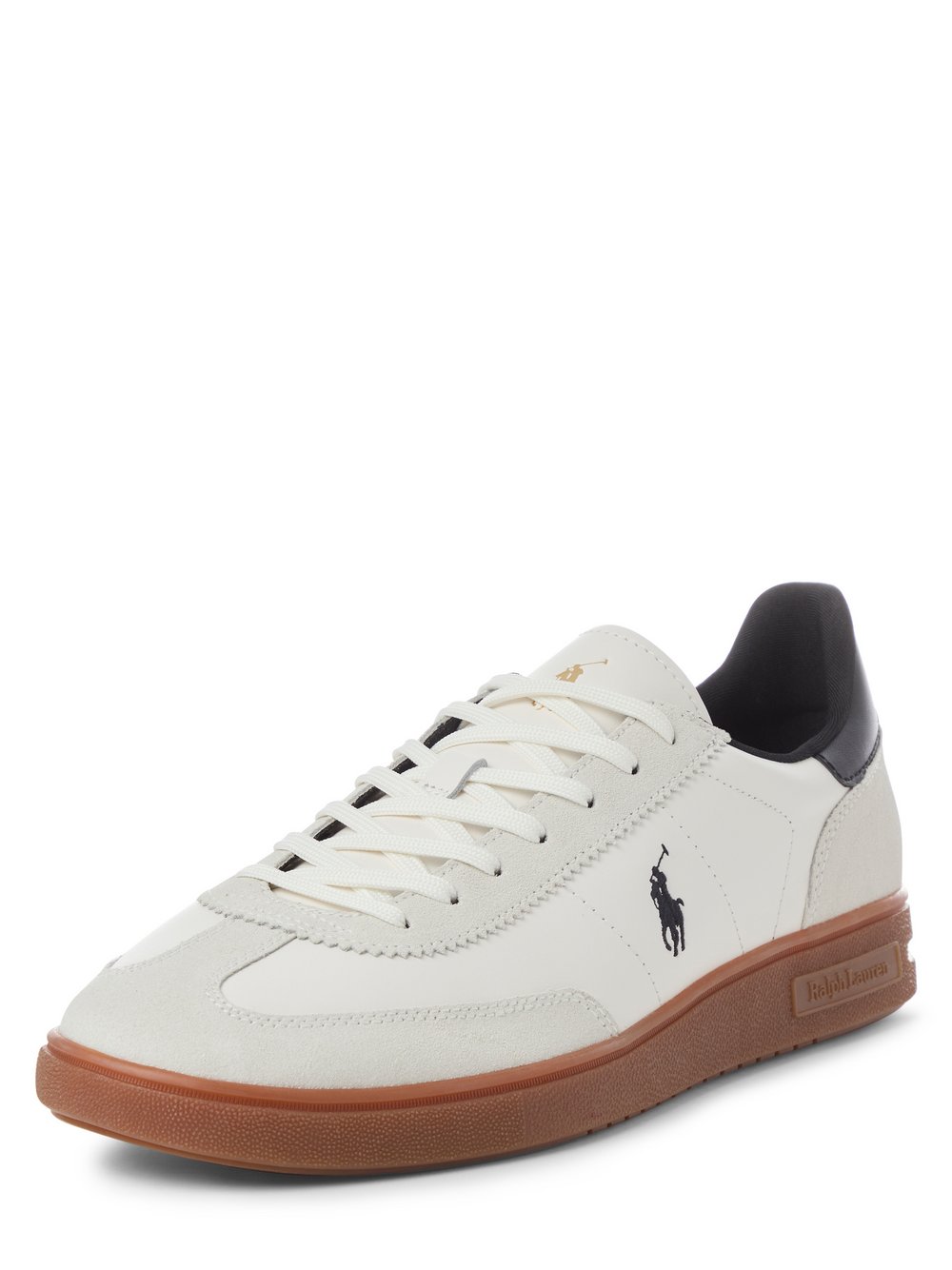 Polo Ralph Lauren Sneaker mit Leder-Anteil Herren weiß, 42