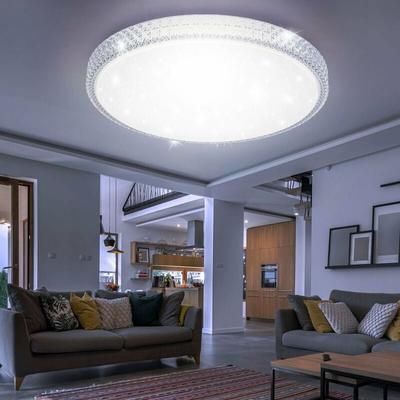 Deckenleuchte Wohnzimmerleuchte cct Lampe Sternenhimmel-Optik Designleuchte Leuchte d 60 cm Image