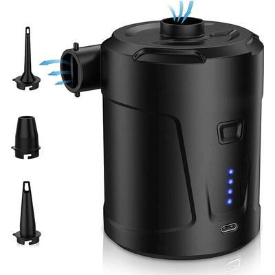 Elektrische Luftpumpe, 5000 mAh wiederaufladbarer Akku, Mini-Elektro-Luftpumpe mit 3 Luftdüsen, Image