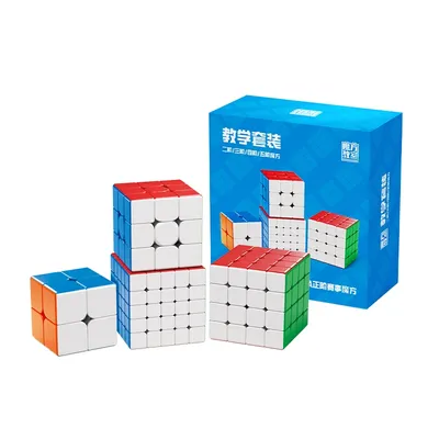 [Picube] MoYu Cubes MeiLong 2345 Geschenkbox Profissional Magic Cube 2x2 3x3 4x4 5x5 Speed Cube Image