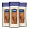 Vaseline Intensive Care Cocoa Radiant für strahlende Haut, Körpergelöl mit 100 % reinen Kakaobutter, regenerierende Körperöle