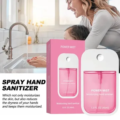 45ml Mini Card Spray Portable Refillable Hand Sanitizer Hydrating Hand Sanitizer Spray Travel Cosmetics 1.28 Oz/45ml Hot 2025
