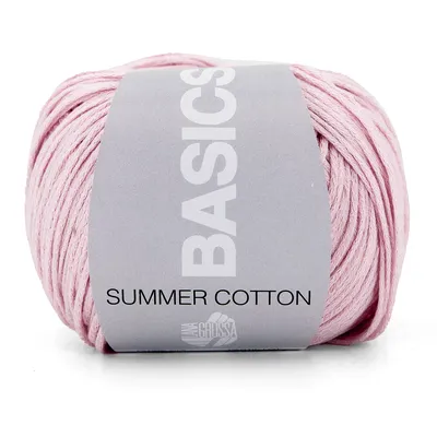 Lana Grossa Basics Summer Cotton – Baumwollmischgarn, rosa Image
