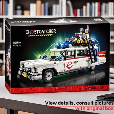 Mit Originalverpackung [Filmserie] kompatibel mit 10274 GHOSTBUSTERS ECTO-1 Bausatz 2352 Stück Image