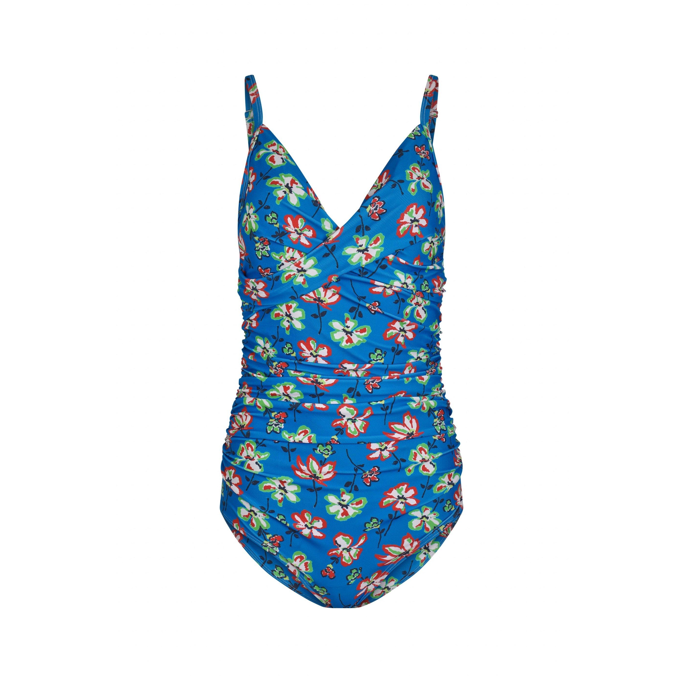 Weird Fish - "Penelope" Badeanzug für Damen (Blau) Image