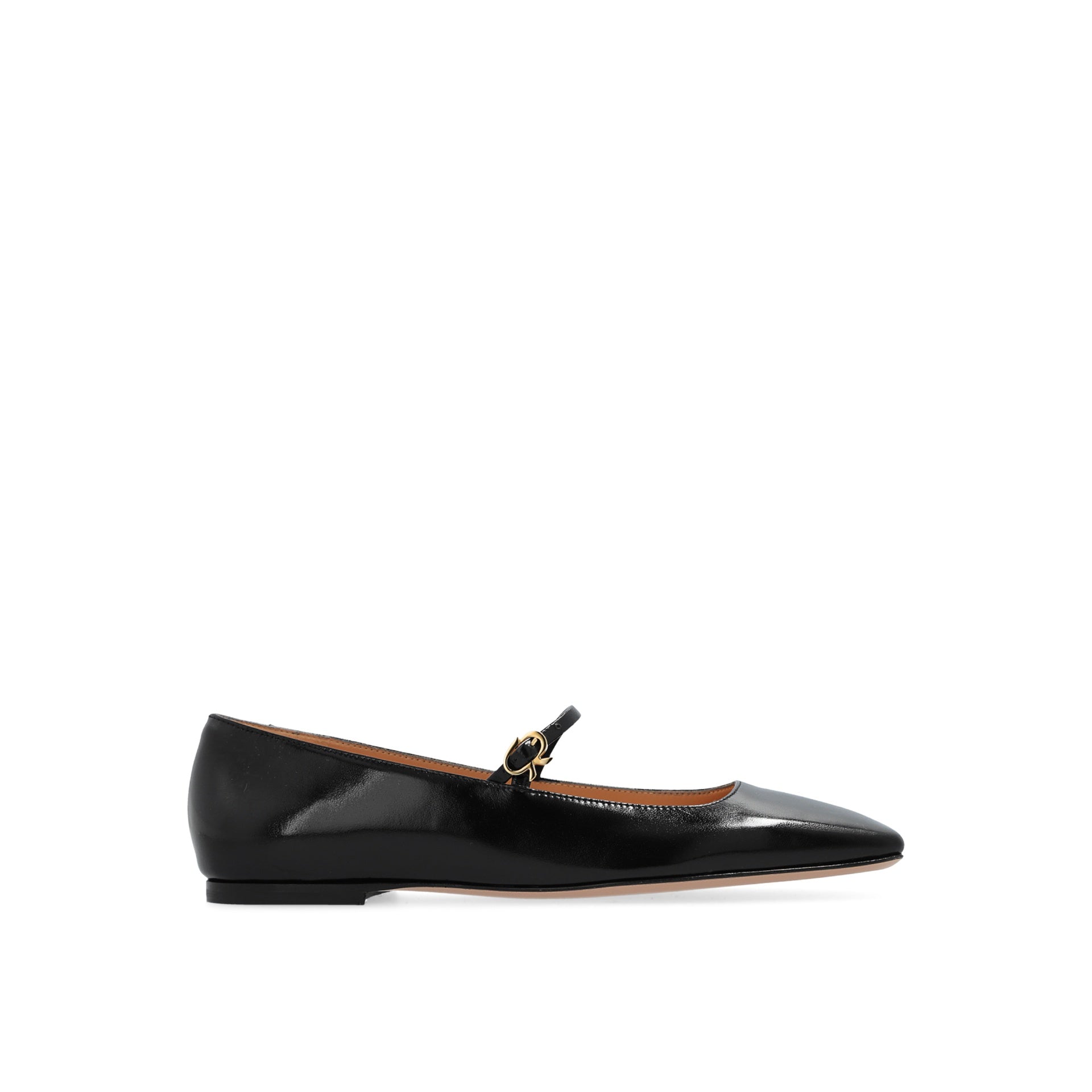 Gianvito Rossi Christina Leder Ballerinas