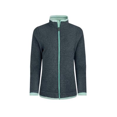 Weird Fish - "Ariana" Fleecejacke Durchgehender Reißverschluss für Damen (Reiches Marineblau) Image