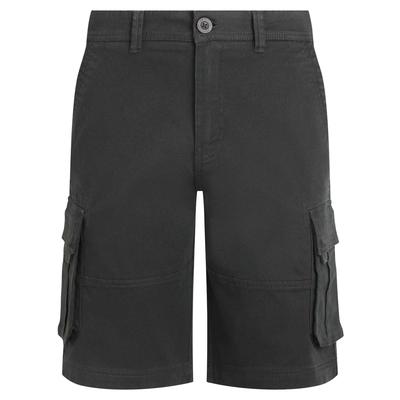 Weird Fish - "Rigney" Cargo-Shorts für Herren (gewaschenes Schwarz) Image