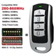 Telecomando multifrequenza universale 280-868 MHz - Funziona con 300/303/315/330/433/868 MHz 8/10 Dip Switch programmabile