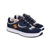 Skateschuh DC SHOES "Kalynx Zero", Gr. 11(44,5), bunt (dc navy, orange), Obermaterial: Leder (Kuh) / Futter: Textil / Außensohle: Gummi, Schuhe