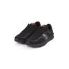 Sneaker TOMMY JEANS "TJM TECHNICAL RUNNER ESS", Herren, Gr. 40, schwarz, Leder, Textil, unifarben, sportlich, Schuhe, Freizeitschuh, Halbschuh, Schnürschuh mit gepolstertem Schaftrand