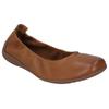 Ballerina JOSEF SEIBEL "Fenja 01", Damen, Gr. 41, braun (camelfarben), Leder, klassisch, Schuhe, Flache Schuhe, Bequemschuh, Slipper zum Schlupfen