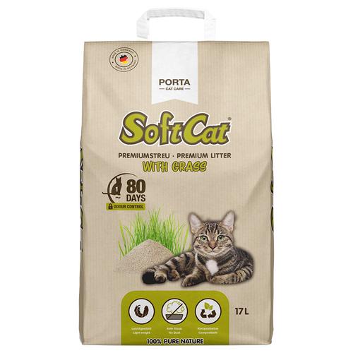 17l Porta SoftCat with Grass Cat Litter