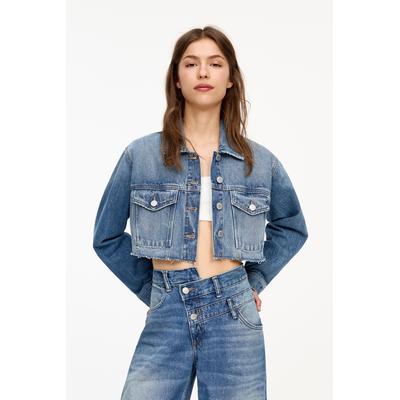 Cropped Denim Jacket
