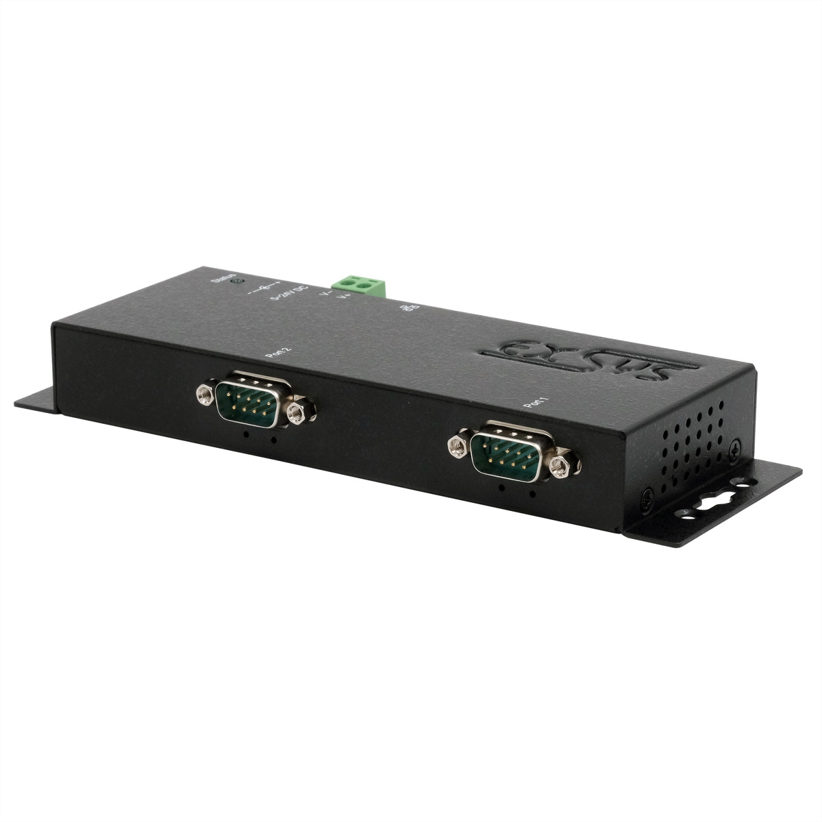 EXSYS EX-6112-2PoE Ethernet zu Seriell 2 x RS-232 mit 9 Pin Stecker Image