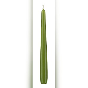 Wiedemann Kerzen Spitzkerzen Limegrün 400 x Ø 23 mm, 10 Stück Image