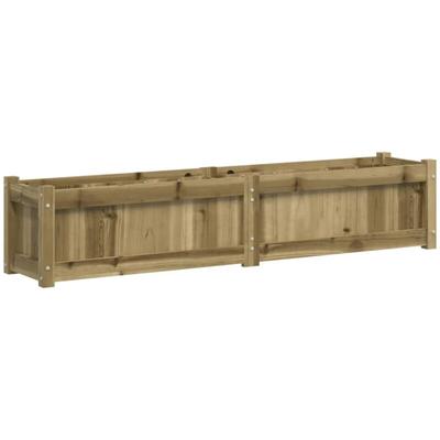 Pflanzkübel 150x31x31 cm Kiefernholz Imprägniert vidaXL Image