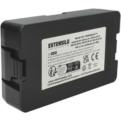 EXTENSILO Akku kompatibel mit Gardena SILENO minimo 15202-20, 250 Rasenroboter (3,2Ah, 18V, Li-Ion) Image