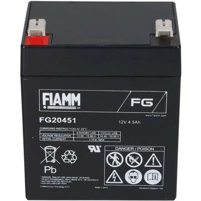 Blei-Akku FG20451 Pb 12V / 4,5Ah Faston 4,8 - Fiamm Image