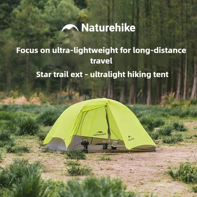 Naturehike Star Trail EXT Wandern Zelt Outdoor Camping Übernachtung Regensturm Schutz Wild Camping Zelt Image