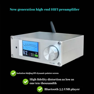 F9 HIFI Vorverstärker der neuen Generation mit Bluetooth 5.3 USB-Player, unabhängige Dekodierung, Image