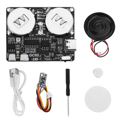 Beschreibbares Sound modul Taste/Magnets teuerung Soundchip 8m MP3 WAV Musik Voice Player Image